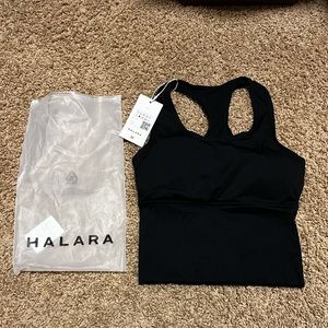 Halara crop tank top. NWT.